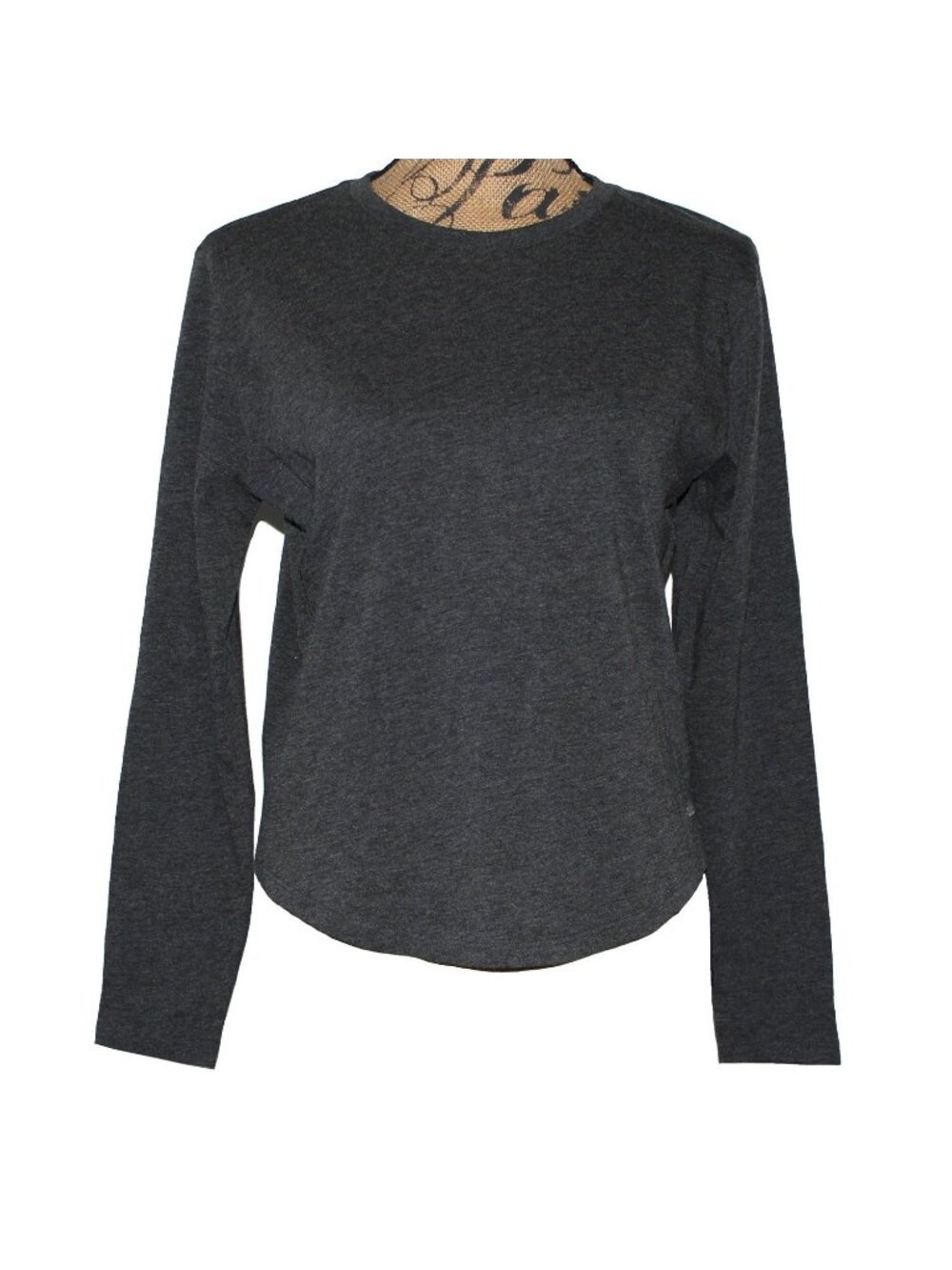 Allbirds Anytime Long Sleeve Tee Women Wool Blend Base Layer Organic Black Small